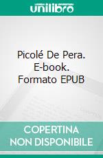 Picolé De Pera. E-book. Formato EPUB