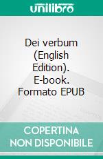 Dei verbum (English Edition). E-book. Formato EPUB ebook