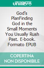 God’s PlanFinding God in the Small Moments You Usually Rush Past. E-book. Formato EPUB ebook