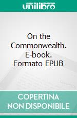 On the Commonwealth. E-book. Formato EPUB ebook