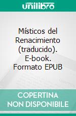 Místicos del Renacimiento (traducido). E-book. Formato EPUB ebook di Rudolf Steiner