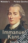 Webster's Immanuel Kant Picture Quotes. E-book. Formato EPUB ebook