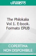 The Philokalia Vol 1. E-book. Formato EPUB ebook