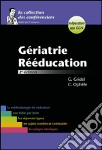 Gériatrie-Rééducation. E-book. Formato EPUB ebook