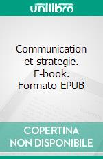 Communication et strategie. E-book. Formato EPUB ebook