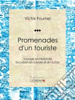 Promenades d&apos;un touristeVoyage en Hollande - Excursion en Savoie et en Suisse. E-book. Formato EPUB ebook