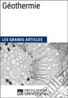 GéothermieLes Grands Articles d&apos;Universalis. E-book. Formato EPUB ebook