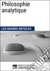 Philosophie analytiqueLes Grands Articles d&apos;Universalis. E-book. Formato EPUB ebook