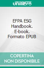 EFPA ESG Handbook. E-book. Formato EPUB ebook