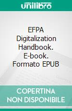 EFPA Digitalization Handbook. E-book. Formato EPUB ebook