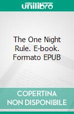 The One Night Rule. E-book. Formato EPUB ebook di Sandy Christine