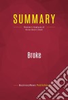 Summary: BrokeReview and Analysis of Glenn Beck&apos;s Book. E-book. Formato EPUB ebook