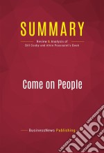 Summary: Come on PeopleReview and Analysis of Bill Cosby and Alvin Poussaint&apos;s Book. E-book. Formato EPUB ebook