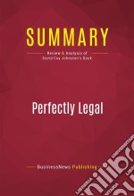 Summary: Perfectly LegalReview and Analysis of David Cay Johnston&apos;s Book. E-book. Formato EPUB ebook