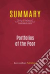 Summary: Portfolios of the PoorReview and Analysis of Collins, Morduch, Rutherford and Ruthven&apos;s Book. E-book. Formato EPUB ebook