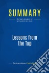 Summary: Lessons from the TopReview and Analysis of Neff and Citrin&apos;s Book. E-book. Formato EPUB ebook