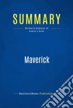 Summary: MaverickReview and Analysis of Semler&apos;s Book. E-book. Formato EPUB ebook