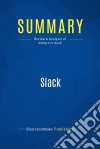 Summary: SlackReview and Analysis of DeMarco&apos;s Book. E-book. Formato EPUB ebook