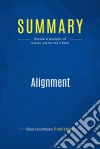 Summary: AlignmentReview and Analysis of Kaplan and Norton&apos;s Book. E-book. Formato EPUB ebook