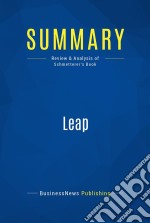 Summary: LeapReview and Analysis of Schmetterer&apos;s Book. E-book. Formato EPUB ebook