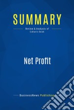 Summary: Net ProfitReview and Analysis of Cohan&apos;s Book. E-book. Formato EPUB ebook