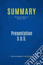 Summary: Presentation S.O.S.Review and Analysis of Wiskup&apos;s Book. E-book. Formato EPUB ebook