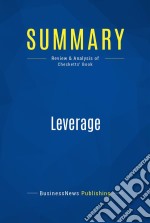 Summary: LeverageReview and Analysis of Checketts&apos; Book. E-book. Formato EPUB ebook