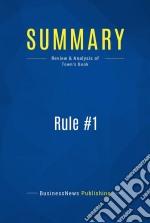 Summary: Rule #1Review and Analysis of Town&apos;s Book. E-book. Formato EPUB ebook