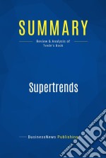 Summary: SupertrendsReview and Analysis of Tvede&apos;s Book. E-book. Formato EPUB ebook