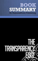 Summary: The Transparency EdgeReview and Analysis of the Pagano&apos;s Book. E-book. Formato EPUB ebook