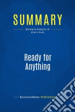 Summary: Ready for AnythingReview and Analysis of Allen&apos;s Book. E-book. Formato EPUB ebook