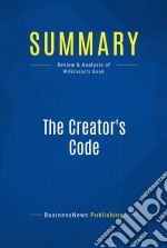 Summary: The Creator&apos;s CodeReview and Analysis of Wilkinson&apos;s Book. E-book. Formato EPUB ebook