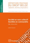 Sociétés en nom collectif et sociétés en commandite. E-book. Formato EPUB ebook di Valérie Simonart