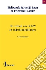 Het verhaal van OCMW op onderhoudsplichtigen. E-book. Formato EPUB ebook