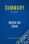 Summary: Behind the CloudReview and Analysis of Benioff&apos;s Book. E-book. Formato EPUB ebook