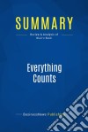 Summary: Everything CountsReview and Analysis of Blair&apos;s Book. E-book. Formato EPUB ebook