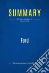 Summary: FordReview and Analysis of Lacey&apos;s Book. E-book. Formato EPUB ebook