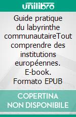 Guide pratique du labyrinthe communautaireTout comprendre des institutions européennes. E-book. Formato EPUB ebook