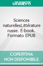 Sciences naturellesLittérature russe. E-book. Formato EPUB