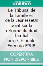 Le Tribunal de la Famille et de la JeunesseUn point sur la réforme du droit familial belge. E-book. Formato EPUB ebook