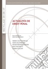 Actualités de droit pénalLes enjeux de ses évolutions. E-book. Formato EPUB ebook