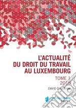 L&apos;actualité du droit du travail au LuxembourgTome 1 – 2015. E-book. Formato EPUB ebook