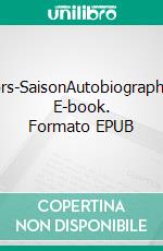 Hors-SaisonAutobiographie. E-book. Formato EPUB ebook