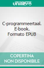 C-programmeertaal. E-book. Formato EPUB ebook
