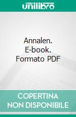 Annalen. E-book. Formato PDF ebook