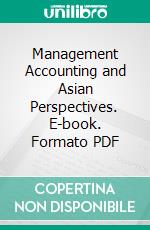 Management Accounting and Asian Perspectives. E-book. Formato PDF ebook