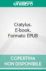 Cratylus. E-book. Formato EPUB ebook