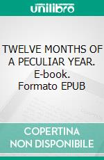 TWELVE MONTHS OF A PECULIAR YEAR. E-book. Formato EPUB ebook