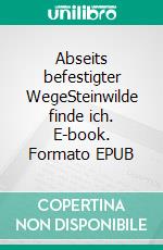 Abseits befestigter WegeSteinwilde finde ich. E-book. Formato EPUB ebook