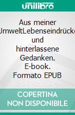 Aus meiner UmweltLebenseindrücke und hinterlassene Gedanken. E-book. Formato EPUB ebook